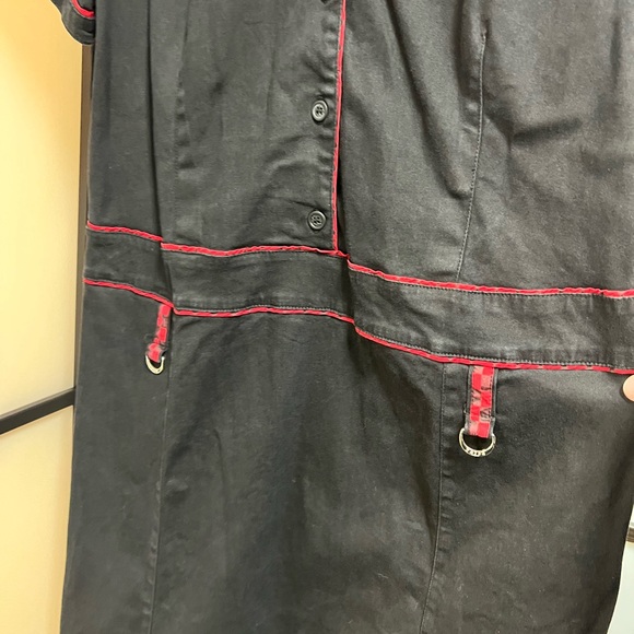 Tripp vintage-y black and red dress - Picture 2 of 8